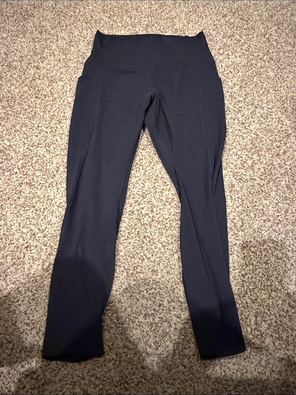 Lululemon Women's Black High-Waist Performance Leggings